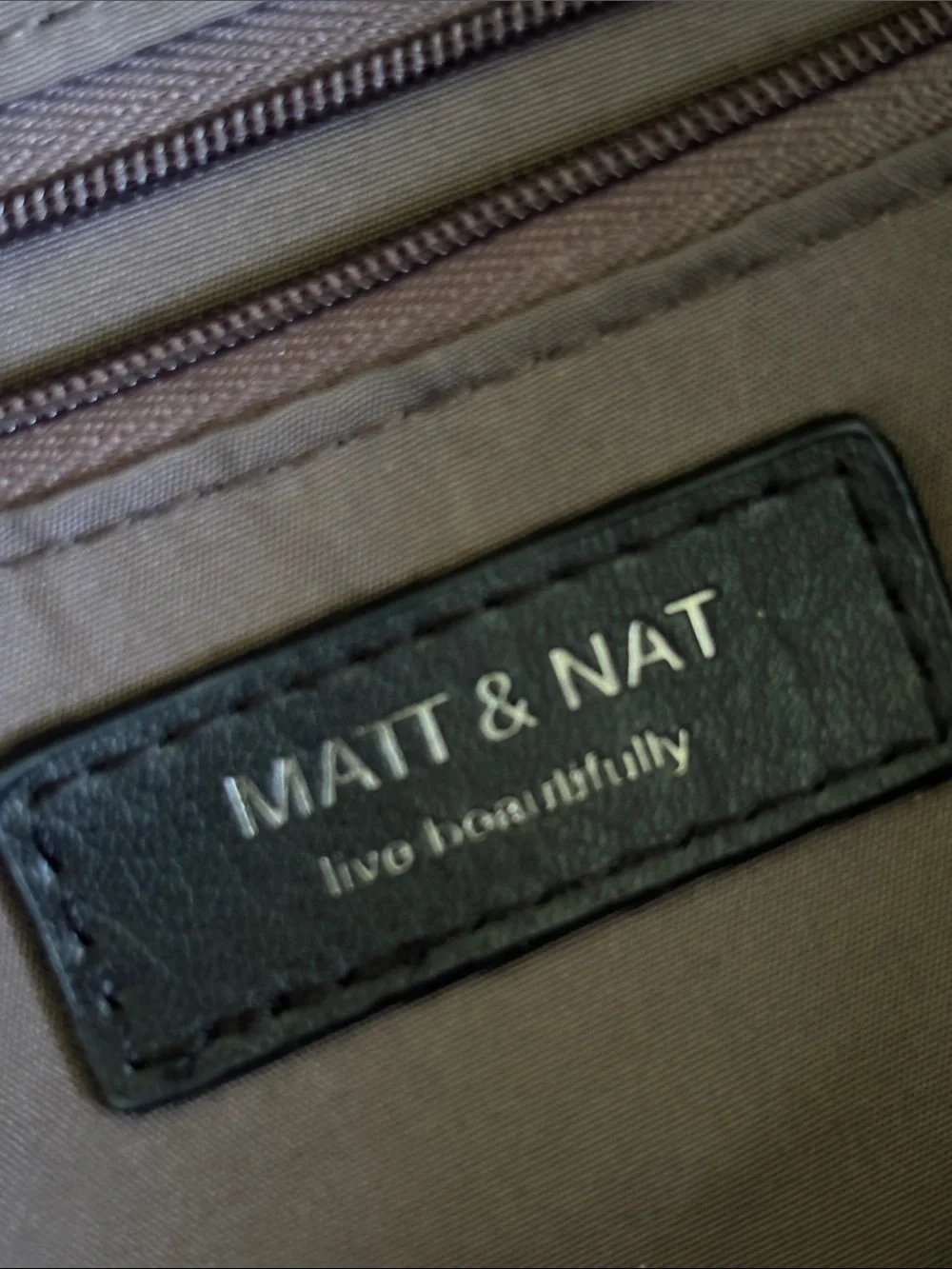 Matt & Nat Men's Camo Backpack - Black & Gray